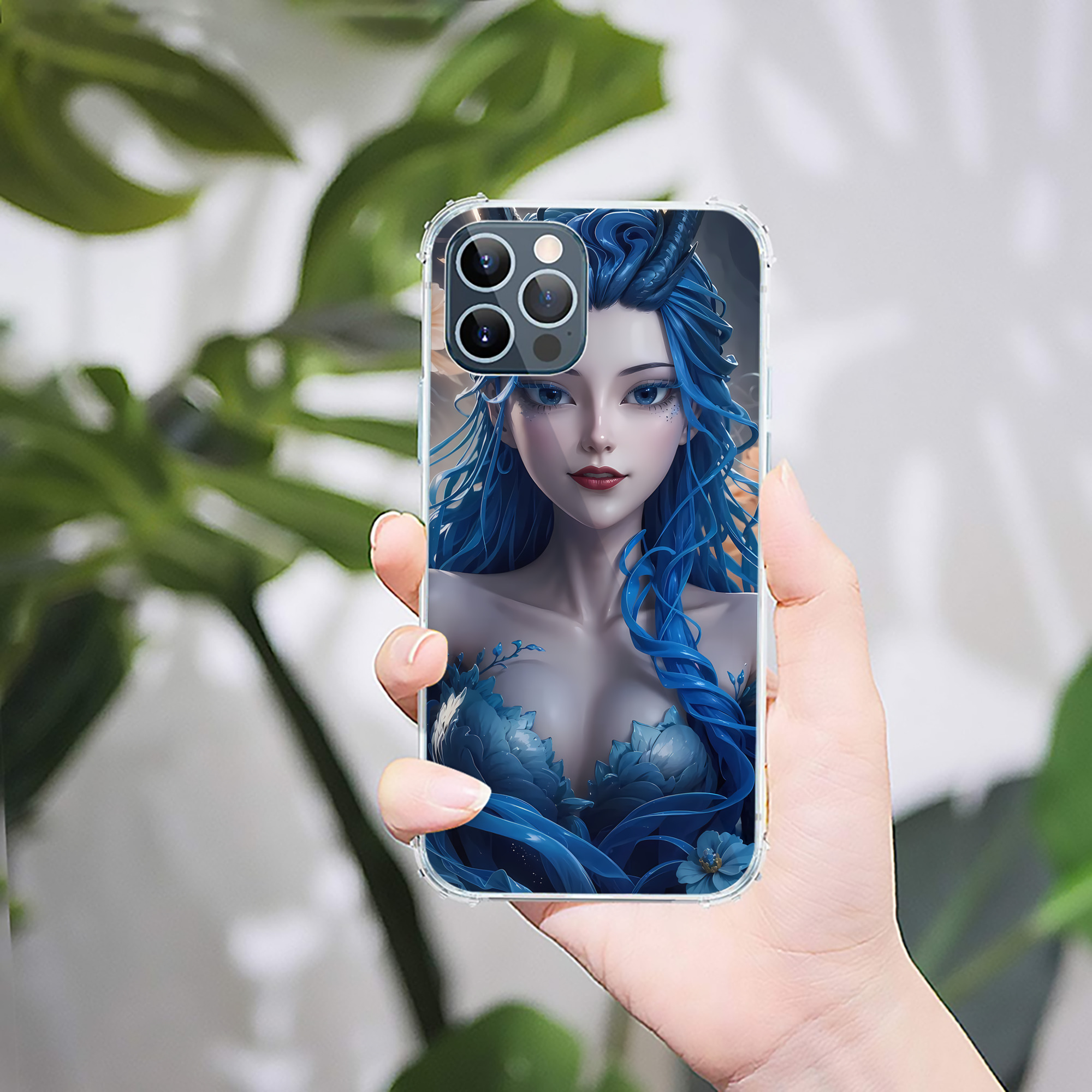 （画像用） Ne Zha 2 ナタ 魔童の大暴れ 【iPhone 12シリーズ対応】透明スマホケース（クリアソフトケース）